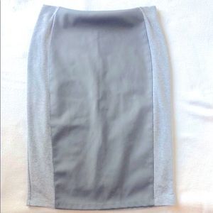 Downeast Vegan Leather Pencil Skirt